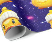 Niedliche Gummiente Inspiriert Geschenkpapier (Rolleneckpunkt)