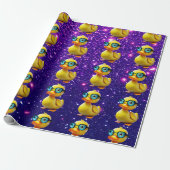 Niedliche Gummiente Inspiriert Geschenkpapier (Ungerollt)