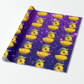 Niedliche Gummiente Inspiriert Geschenkpapier (Ungerollt)