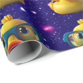 Niedliche Gummiente Inspiriert Geschenkpapier (Rolleneckpunkt)