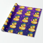 Niedliche Gummiente Inspiriert Geschenkpapier (Ungerollt)