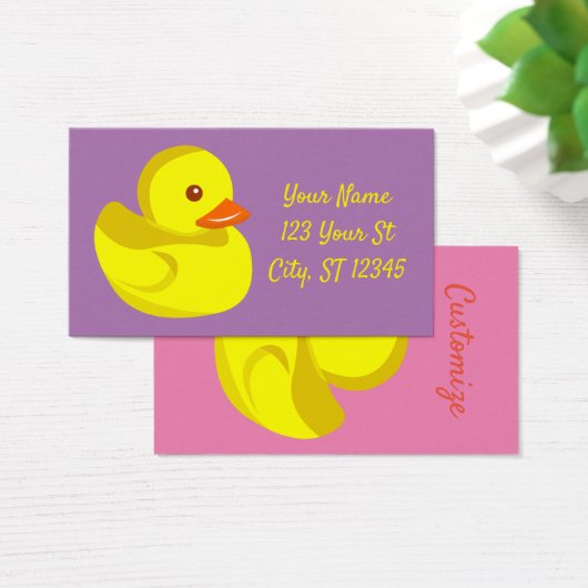 Niedliche Gummiente Thunder_Cove (Schreibtisch)