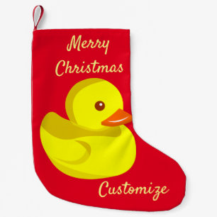 Niedliche Gummiente Thunder_Cove Kleiner Weihnachtsstrumpf