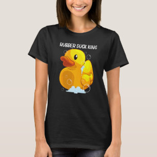 Niedliche Gummiherde für Männer Vater Gummi Duckie T-Shirt
