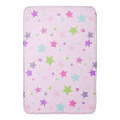 Niedliche gürtelrosa Badermatte, Sterne Badematte (Vorderseite Vertikal)