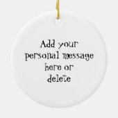 Niedliche Gürteltiere in der Liebe Keramikornament (Hinten)