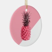 Niedliche, gürteltropische Ananas Keramik Ornament (Rechts)