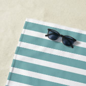 Niedliche, gute Farbtöne nur Aquamarin gestrichen  Strandtuch (Beispiel)