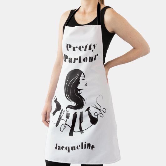 Niedliche Haarstyling-Schürze Schürze (InSitu)