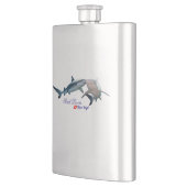 Niedliche Hai-Liebhaber Shotglas Flachmann (Links)