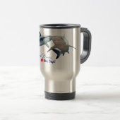 Niedliche Hai-Liebhaber Shotglas Reisebecher (VorderseiteRechts)