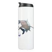 Niedliche Hai-Liebhaber Shotglas Thermosbecher (Nach rechts gedreht)