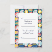 Niedliche Haiarten Dankeskarte (Vorderseite)