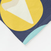 Niedliche Haiarten Fleece Blanket (Ecke)