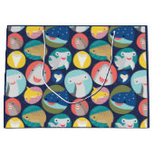 Niedliche Haiarten Große Geschenktüte (Vorderseite)