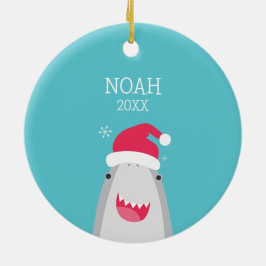 Niedliche Haiarten Keramik Ornament (Hinten)