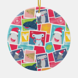 Niedliche Haiarten Keramik Ornament