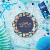 Niedliche Haiarten Pappteller (Party)