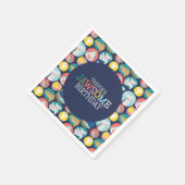 Niedliche Haiarten Serviette (Ecke)