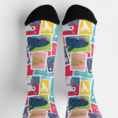 Niedliche Haiarten Weihnachten Socken (Oben)