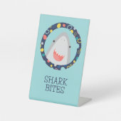 Niedliche Haibitten Sockelschild (Vorderseite)