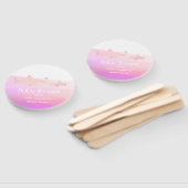 Niedliche Haie und Ozeanrosa | Babydusche Fächer (Non-assembled)