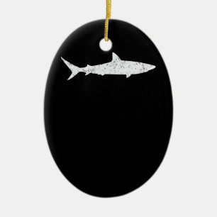 Niedliche Haifisch-Lover-Geschenke - Funny Shark G Keramik Ornament