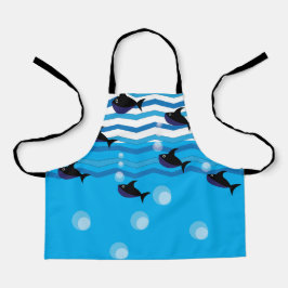 Niedliche Haifische Ozeanfische Kinder Schürze