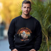 Niedliche Halloween Artist Painter Palette Kreativ Sweatshirt