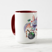 Niedliche Halloween-Bat-Tasse Tasse (Vorderseite Links)
