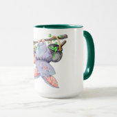 Niedliche Halloween-Bat-Tasse Tasse (VorderseiteRechts)