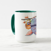 Niedliche Halloween-Bat-Tasse Tasse (Vorderseite Links)