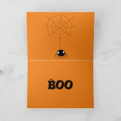 Niedliche Halloween Card W/Funny Basset Hound & Pu Karte (Innenseite)