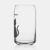 Niedliche Halloween Cat und Pumpkin Custom Dosenglas (Links)