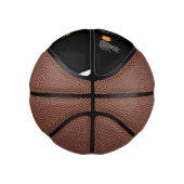 Niedliche Halloween Cat und Pumpkin Custom Mini Basketball (Rechts)