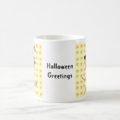Niedliche Halloween chibi Hexe-Tasse Kaffeetasse (Mittel)