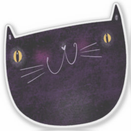 Niedliche Halloween-Dekoration Aufkleber