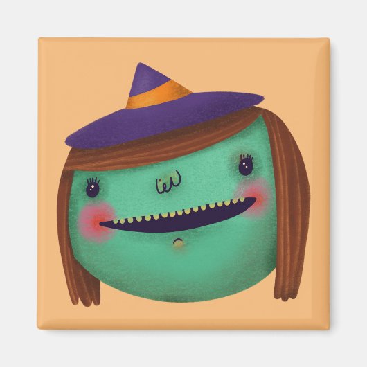 Niedliche Halloween-Dekoration Magnet (Vorne)