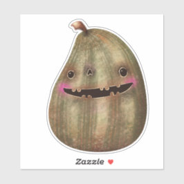 Niedliche Halloween-Dekoration Spookkin Pumpkin Aufkleber