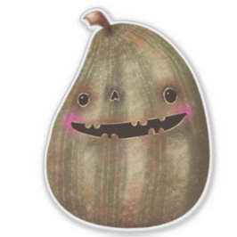 Niedliche Halloween-Dekoration Spookkin Pumpkin Aufkleber