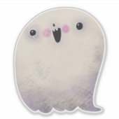 Niedliche Halloween-Dekoration Spooky Ghost Aufkleber (Vorderseite)