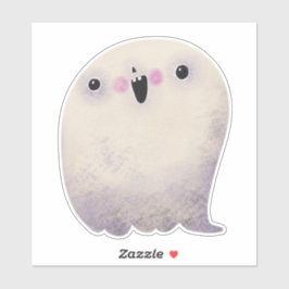 Niedliche Halloween-Dekoration Spooky Ghost Aufkleber