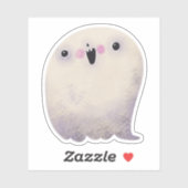 Niedliche Halloween-Dekoration Spooky Ghost Aufkleber (Blatt)