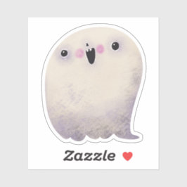 Niedliche Halloween-Dekoration Spooky Ghost Aufkleber