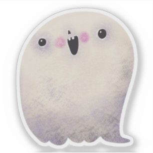 Niedliche Halloween-Dekoration Spooky Ghost Aufkleber