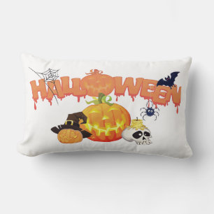 Niedliche Halloween-Dekorationen Lendenkissen