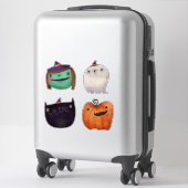 Niedliche Halloween-Dekorationssammlung Aufkleber (Koffer)
