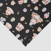 Niedliche Halloween-Dessert-Schürze Seidenpapier (Ausschnitt)