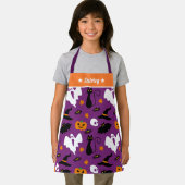 Niedliche Halloween-Elemente für Kinder Personalis Schürze (Insitu)