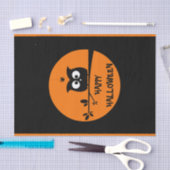Niedliche Halloween-Eule Seidenpapier (Handwerk)